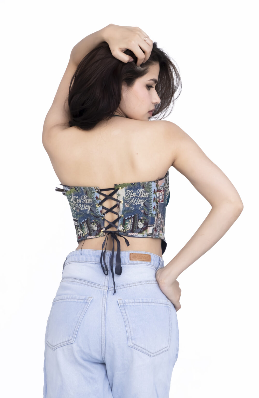 Halter Strap Corset Top - Image 5